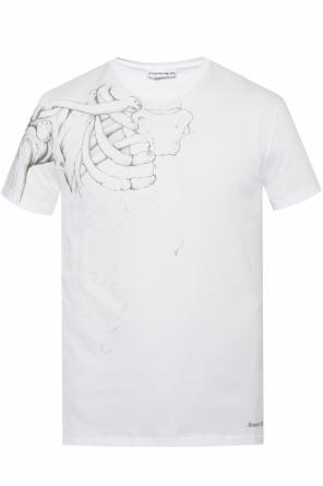 T-shirt z okrągłym dekoltem, zdjęcie 1 T-shirt z okrągłym dekoltem od Alexander McQueen